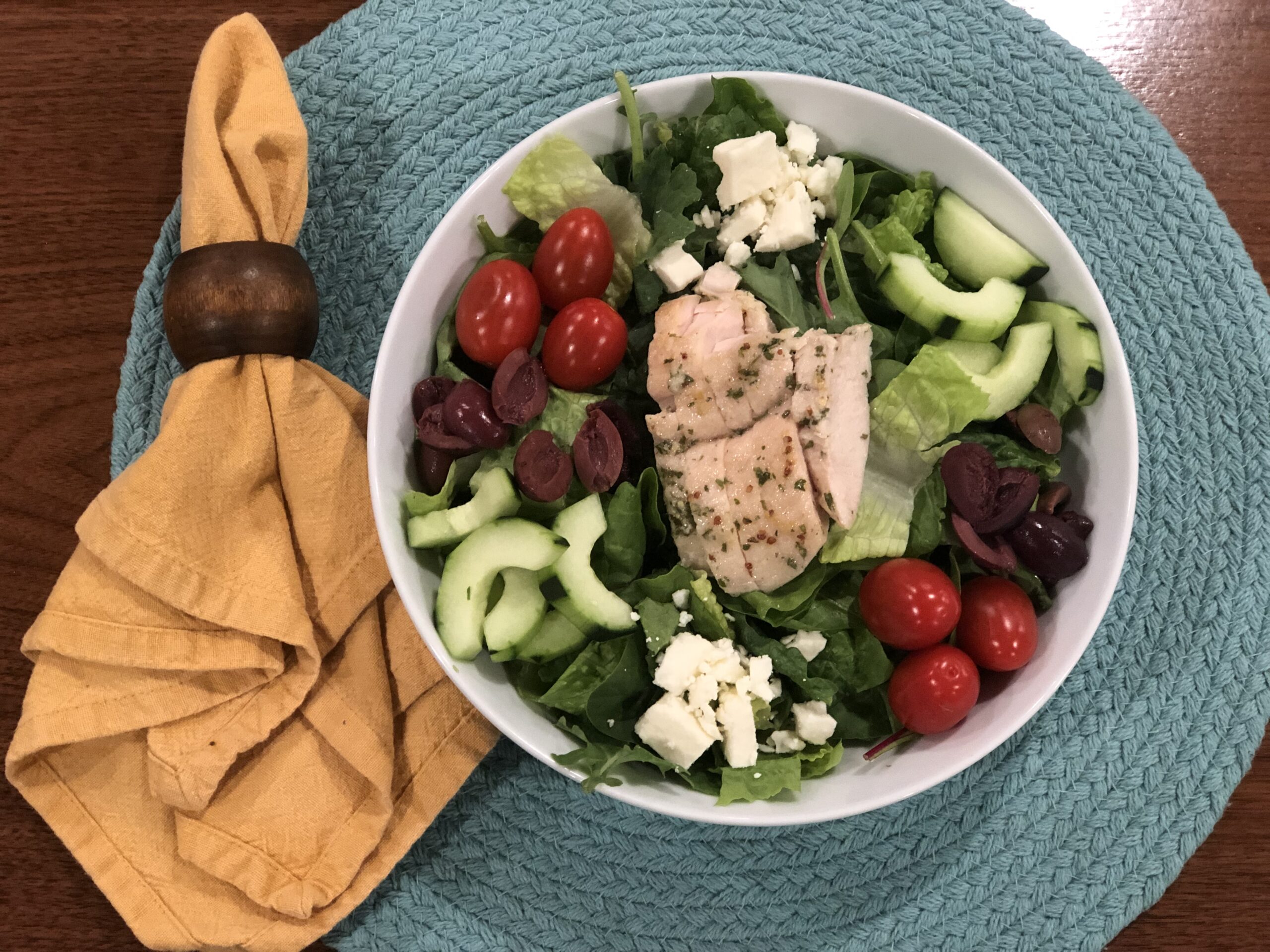 Chicken Greek Salad 1